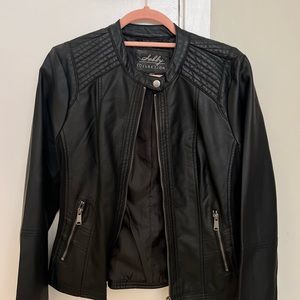 Faux leather jacket. Gorgeous like new